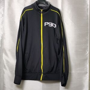 Beachbody P90 Black and Yellow‎ Performance Jacket